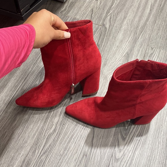 Red Booties - Picture 2 of 2